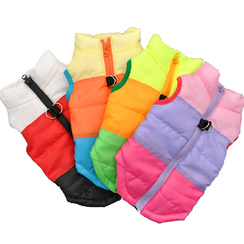 Warm Dog Clothes For Small Dog Windproof Winter Pet Dog Coat Jacket Padded Clothes Puppy Outfit Vest Yorkies Chihuahua Clothes