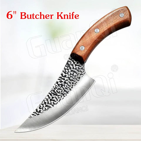 Handmade Stainless Steel Kitchen Boning Knife Fishing Knife Meat Cleaver Butcher Knife Chef Kitchen Knives Forged In Fire Knives