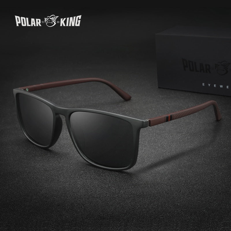 Polarking New Luxury Polarized Sunglasses Men&#39;s Driving Shades Male Sun Glasses Vintage Travel Fishing Classic Sun Glasses 400