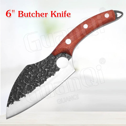 Handmade Stainless Steel Kitchen Boning Knife Fishing Knife Meat Cleaver Butcher Knife Chef Kitchen Knives Forged In Fire Knives