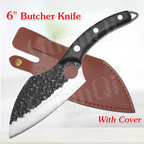 Handmade Stainless Steel Kitchen Boning Knife Fishing Knife Meat Cleaver Butcher Knife Chef Kitchen Knives Forged In Fire Knives