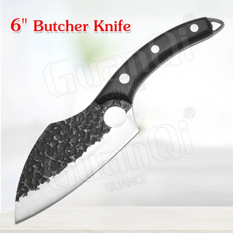 Handmade Stainless Steel Kitchen Boning Knife Fishing Knife Meat Cleaver Butcher Knife Chef Kitchen Knives Forged In Fire Knives