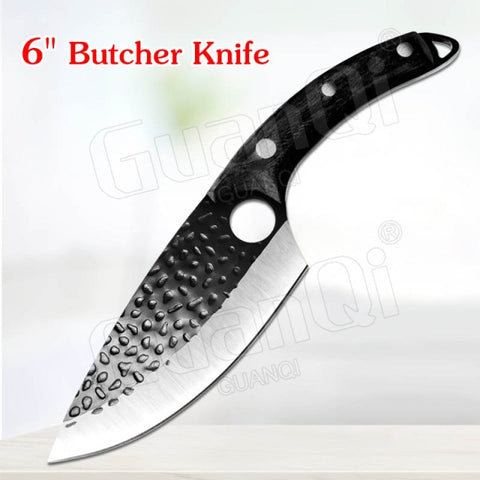 Handmade Stainless Steel Kitchen Boning Knife Fishing Knife Meat Cleaver Butcher Knife Chef Kitchen Knives Forged In Fire Knives