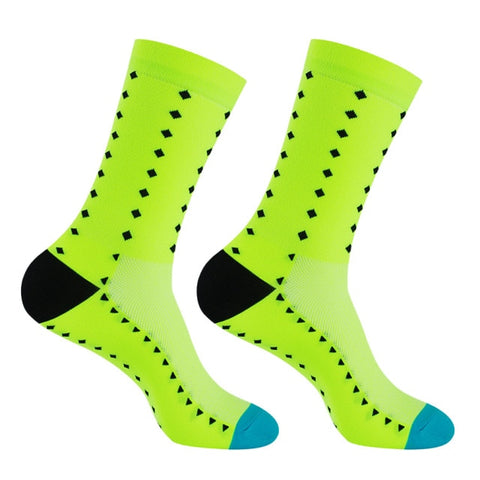 Professional Team Cycling Socks Knee-high MTB Bike Socks High Quality Outdoor Sports Sock Running Socks Basketball Socks