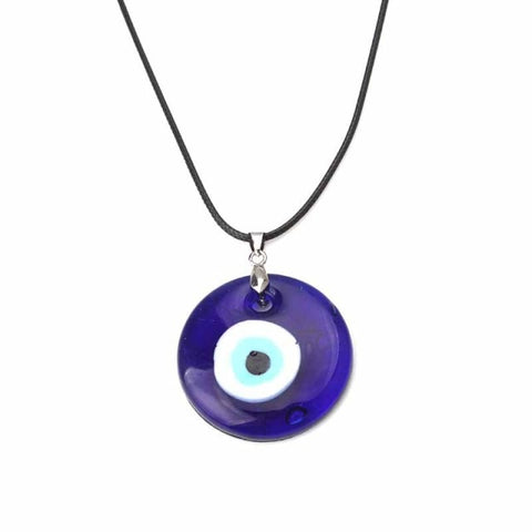 Bohemian Vintage Turkish Evil Eye Pendant Necklace Fashion Clavicle Chain Statement Long Necklace Women Jewelry Femme Collares