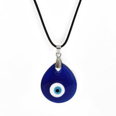 Bohemian Vintage Turkish Evil Eye Pendant Necklace Fashion Clavicle Chain Statement Long Necklace Women Jewelry Femme Collares