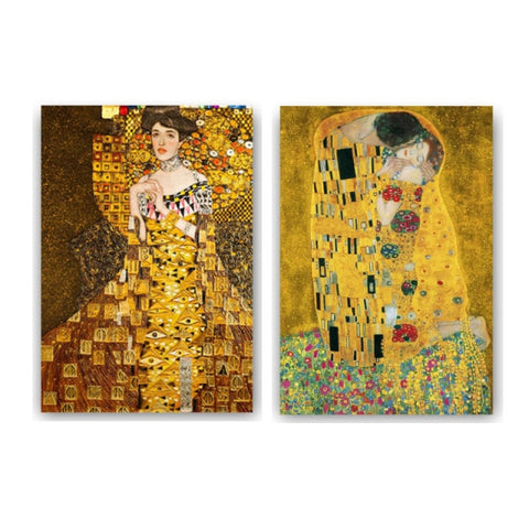 Retro Famous Gustav Klimt Poster Hd Print Canvas Painting Modern Home Decoration Wall Art Picture for Interior Living Room