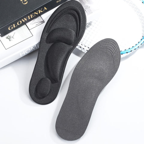 FootMaster 4D Memory Foam Orthopedic Insoles For Shoes Women Men Flat Feet Arch Support Massage Plantar Fasciitis Sports Pad