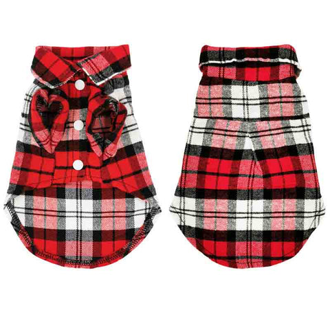 Plaid Dog Clothes Summer Dog Shirts for Small Medium Dogs Pet Clothing Yorkies Chihuahua Clothes Best Sale 11by20S1