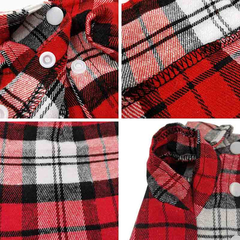 Plaid Dog Clothes Summer Dog Shirts for Small Medium Dogs Pet Clothing Yorkies Chihuahua Clothes Best Sale 11by20S1