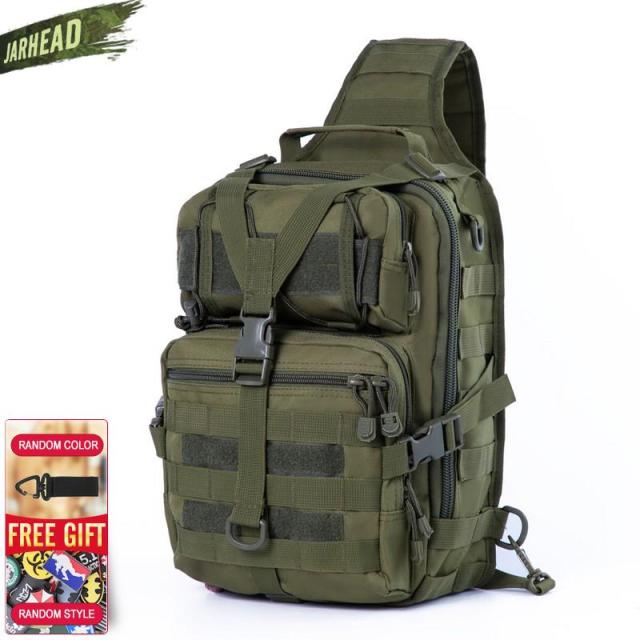 50L Waterproof Camo Tactical Backpack, Molle Military Army Bag,Hiking –  Bargain Bait Box