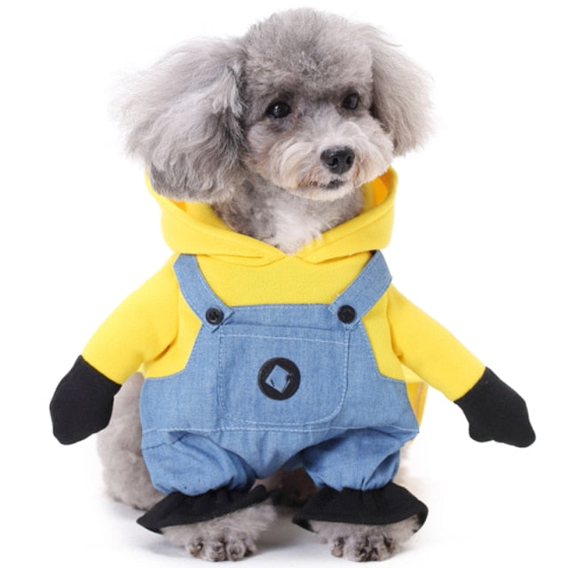 Funny Dog Clothes Halloween Costume Puppy Coat For Small Dogs Pets Costume Coat Chihuahua Clothes 25S2