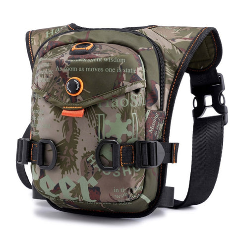 Camouflage Military Tactical Drop Leg Bag Tool Fanny Thigh Men Waist Pack Male Motorcycle Riding Outdoor Running Bag Chest Bag