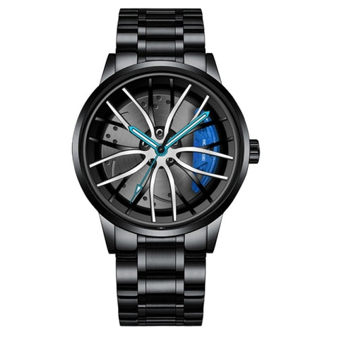 2022 New Watches Men Sports Car Men Watches Quartz Waterproof Sport Rim Hub Wheel Wristwatch Car Quartz Men&#39;s Watches Man Watch