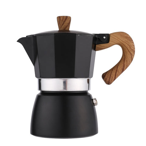 Aluminum Italian Moka Espresso Coffee Maker Percolators Stove Top Pot 3/6 cup 150/300ML Kitchen Tools Stovetop Maker