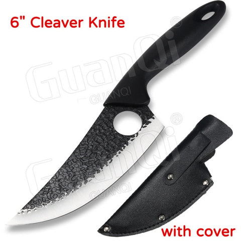 Handmade Stainless Steel Kitchen Boning Knife Fishing Knife Meat Cleaver Butcher Knife Chef Kitchen Knives Forged In Fire Knives