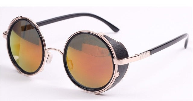 New Fashion Gothic Steam Punk Glasses Brand Designer Vintage Summer Women Men Steampunk Sunglasses Oculos de sol