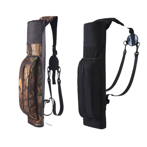 Large Capacity Outdoor Hunting Back Arrow Quiver Archery Bow Arrow Holder Belt Bag Arrows Bow Quiver Single/Shoulder Arrow Bag