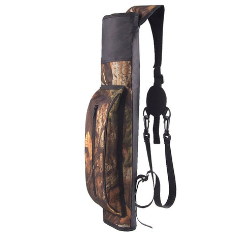 Large Capacity Outdoor Hunting Back Arrow Quiver Archery Bow Arrow Holder Belt Bag Arrows Bow Quiver Single/Shoulder Arrow Bag