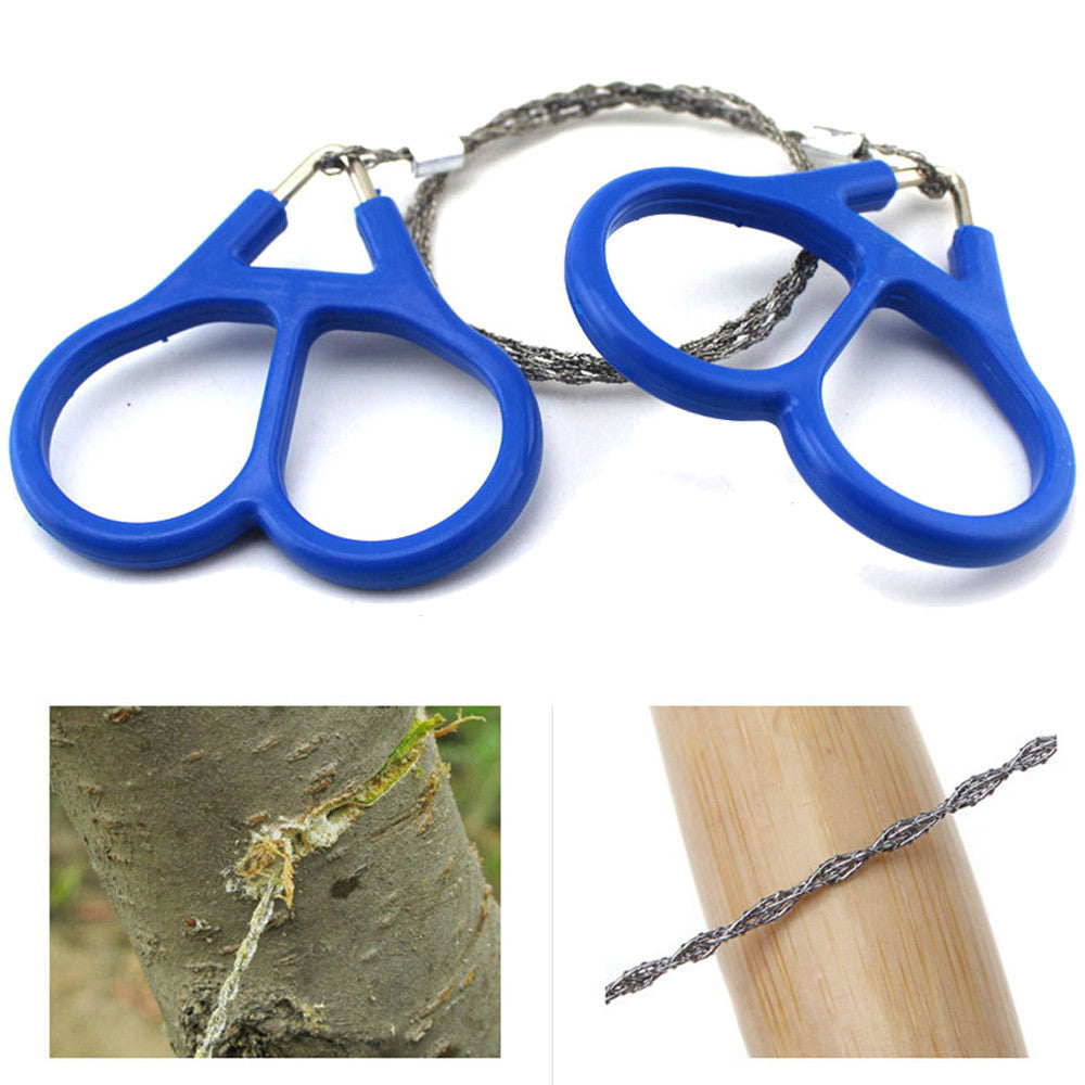 2017 Multipurpose New Wire Saw Camping Stainless Steel Outdoor Multi Tools Emergency Pocket Chain Saw Survival Gear #EW