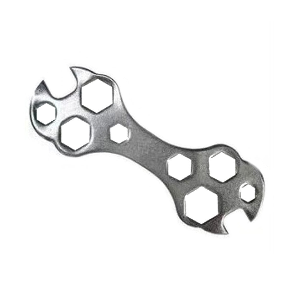 2017 High Quanlity Multi tool Portable Wrench 8-15mm Hex Wrench Spanner Bicycle Repair Hand Maintaining Tools #EW