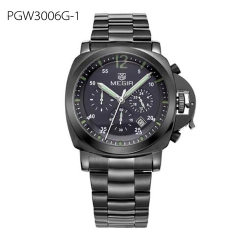 Men Top Brand Luxury Watches Clock Stainless Steel Quartz Wristwatches