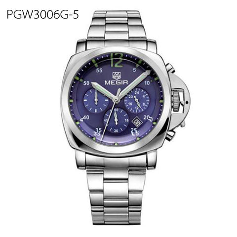 Men Top Brand Luxury Watches Clock Stainless Steel Quartz Wristwatches