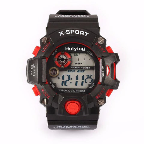 Men's Quartz Digital Sports Watches LED Military Waterproof Wristwatche