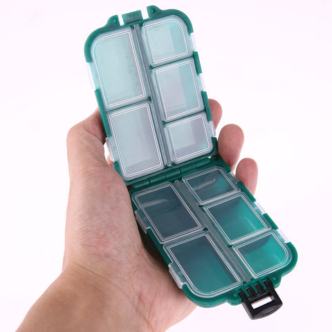 Fishing Tackle Box 10 Compartments