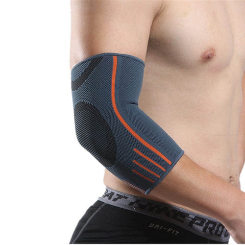 1Pcs Elbow Support Sleeve Elbow Protector Weightlifting Volleyball Tennis Arm Brace Elbows Pads Protector Basketball Running Pad